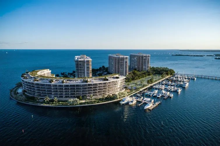 Bank OZK Lends $239M to Waterfront Condo Development Project on Grove Isle