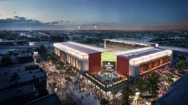 Detroit City FC Reveals Plans for AlumniFi Field in Corktown